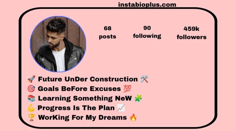 Genz Bio for Instagram