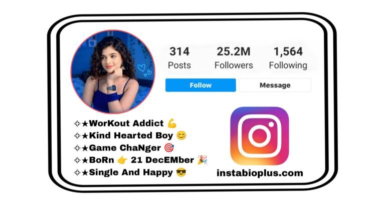 Crazy Bio for Instagram