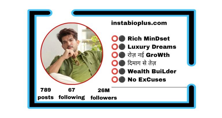 Instagram Bio For Money