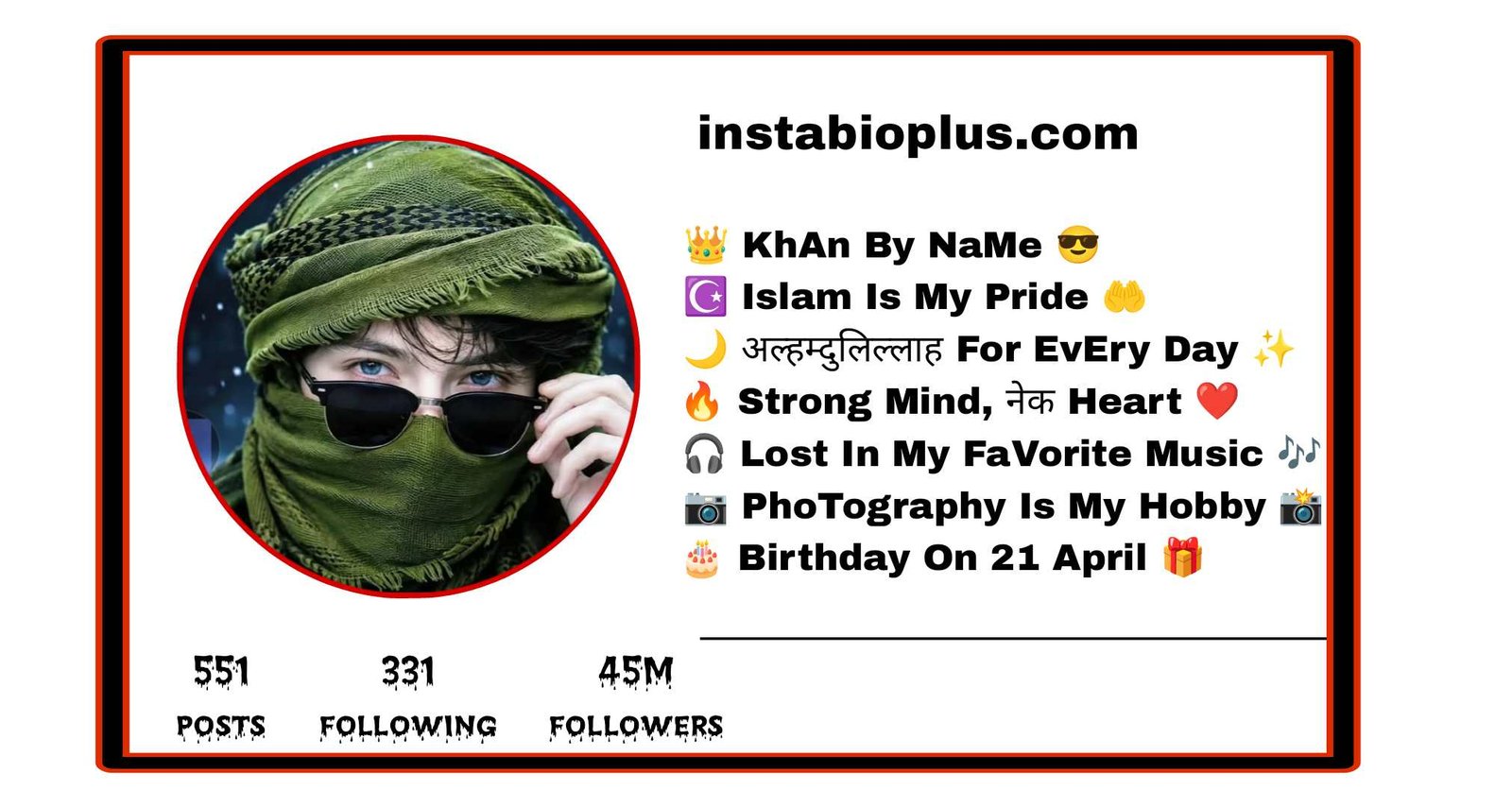 Muslim Boy Bio For Instagram